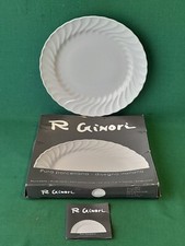 PIATTO PIANO TONDO DA PORTATA RICHARD GINORI SERIE ANCONA  Ø 30,5 CM NUOVO. BJ87