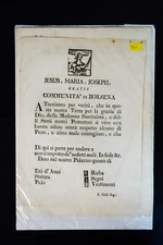 Italy Lot of 20 Early Documents and Religious Papers