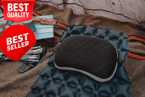 Ultralight Inflatable Camping Pillow β Compact, Ergonomic Air Pillow for Travel. - Picture 7 of 12