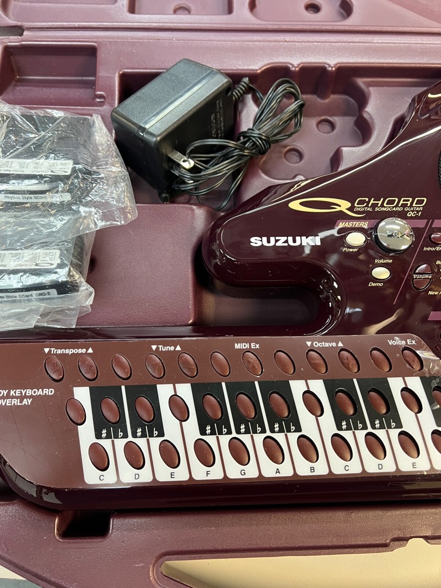 SUZUKI　Qchord キューコード QC1 オムニコード Amazon.com: Suzuki, 49-Key Digital Sound Guitar (QC1