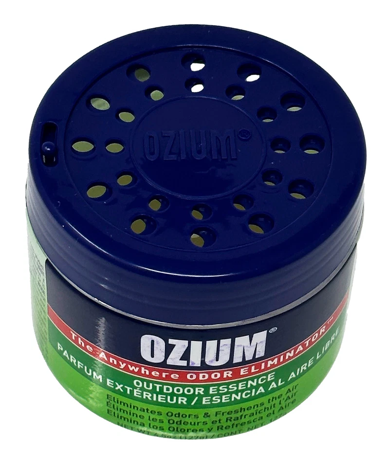 Gel desinfectante de aire Ozium 4,5 oz: ambientador de aire para automóvil, esencia para exteriores, 2 paquetes Foto 2 de 2