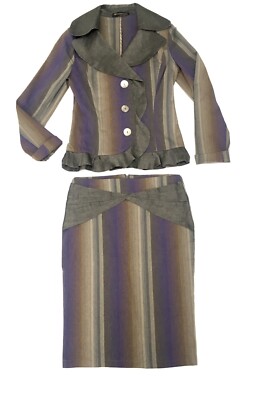 RINASCIMENTO Anzug Damen Kostüm Rock Jacke Jacket Bläser Gr. L / 38
