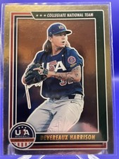 2022 USA Baseball Stars & Stripes Devereaux Harrison #11