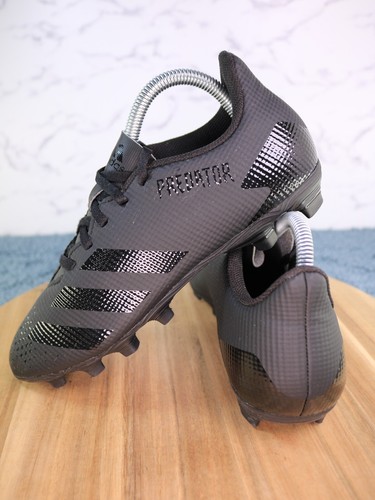 Adidas Predator Soccer Cleats Black Low Lace Up 20.4 FxG EF1649 Men's Size 6.5! - 第 4/24 張圖片