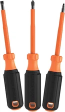 Klein Tools 85073INS Screwdriver Set 1000V Insulated 3-Piece