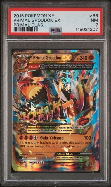 ゲンシグラードン PSA10 EX UR XY7 PRIMAL groudon Primal Groudon Ex Psa 10 | eBay
