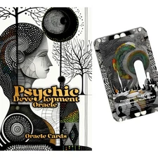 Psychic Development Oracle - 22 Oracle Cards - Unveiling your intuitive gifts - 