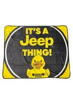 Jeep Branded Ducks 50 X 40 Throw Blanket Fleece Its A Jeep Thing Jeep Branded Ducks 50 X 40 Throw Blanket Fleece Its A Jeep Thing