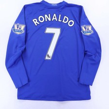 Original Authentic Manchester United Ronaldo #7 2008/09 Third Shirt - L