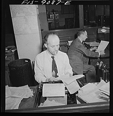 New York, New York. New York Times newspaper syndicate. Foreign newspapers and