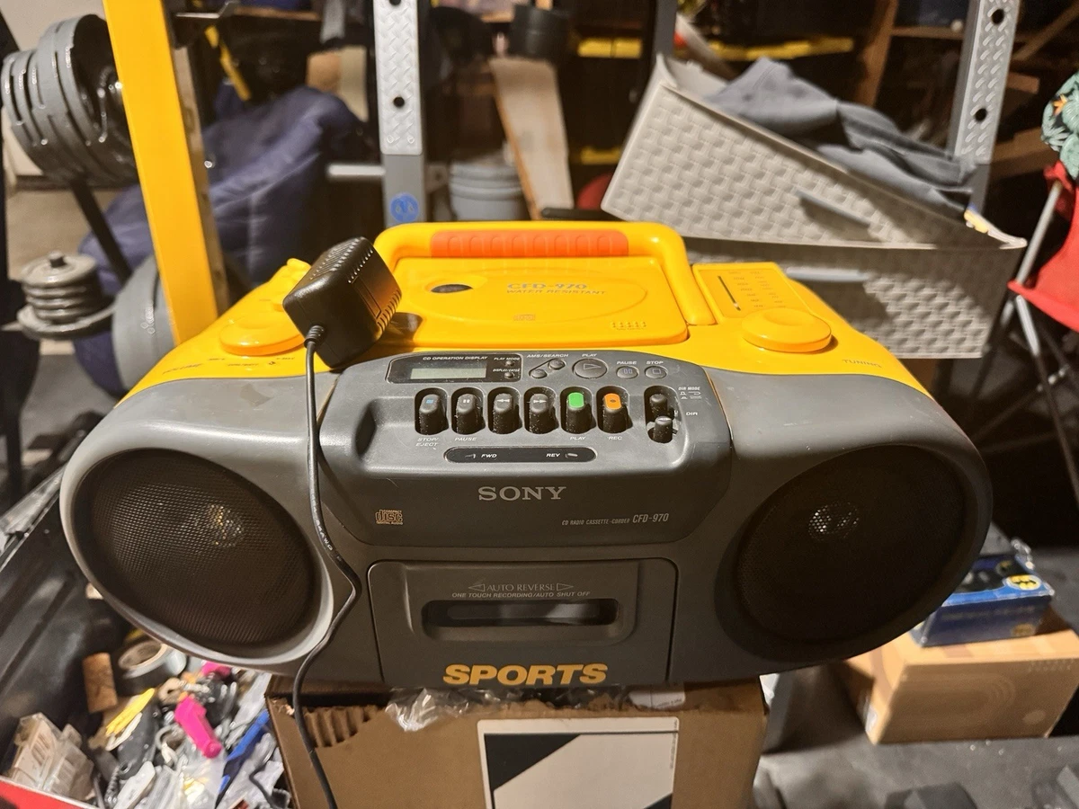 Sony Yellow Portable Stereos & Boomboxes for sale | eBay