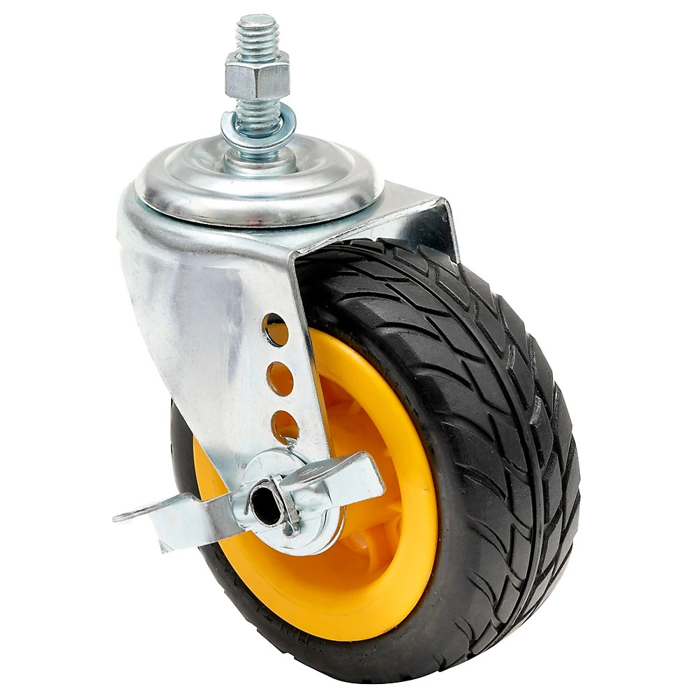 Rock N Roller 5x2in Ground Glider Wide Caster wBrake For R8 R10 Carts 2-Pack 9990₽