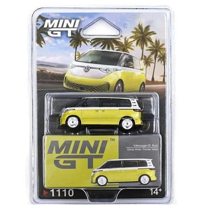 MINI GT Volkswagen VW ID.Buzz Candy White/ Pomelo Yellow Blisterverpackung