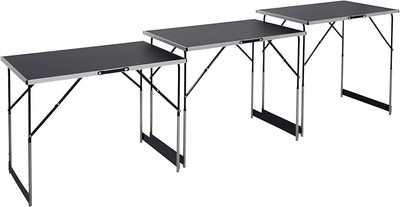 Klapptisch verstellbar 3 Stück Innen Außen Hobbymarkt