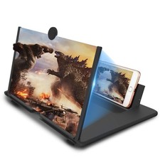 16 inch Screen Magnifier for Cell Phone 3D Enlarger Black