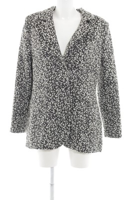 AIRFIELD Long-Blazer Damen Gr. DE 40 schwarz-weiß Business-Look