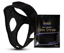 Anti Snore Chin Strap - Anti-Dry Mouth Chin Strap for CPAP Users - Stop Noise..