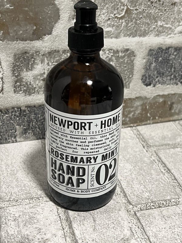 NEWPORT + Home ROSEMARY MINT No. 02 Liquid Hand Soap 16oz Home & Body Co.