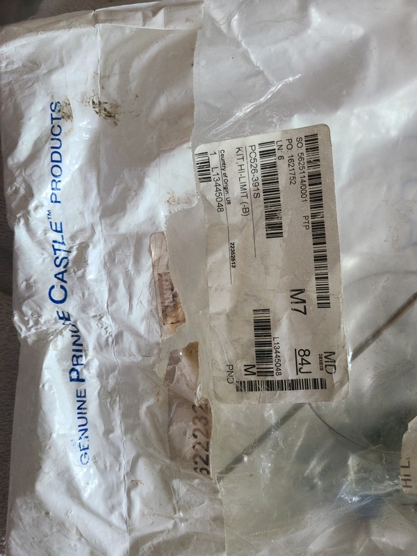 Prince Castle Kit,Hi-Limit (-B) 526-391S - Genuine OEM Replacement Part