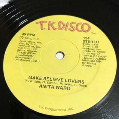 Anita Ward   Ring My Bell 12'' Single Record 1979 T.K. Disco Soul