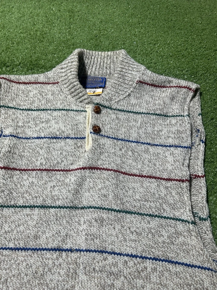 Vintage Pendleton Lobo Virgin Wool Sweater Vest Mens Size Small - Image 2 of 4