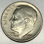 1950-S Roosevelt Dime Circulated Condition 90% Silver Better Date US Coin- 3456