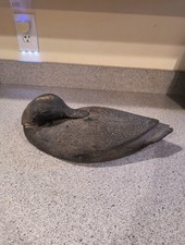 Vintage Wooden Duck Decoy, Hand Painted, 14" L X 6" Tall 