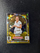 Julie Foudy USA Gold Cracked Ice Panini Prizm World Cup Monopoly Board Game Rare