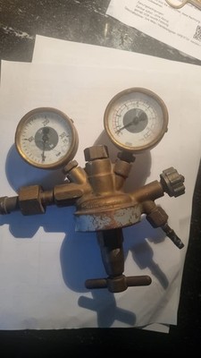 Autogen Druckminderer Druckregler Sauerstoff WIKA Argon