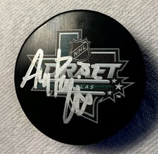 Adam Boqvist Autographed Signed 2018 NHL Draft Puck COA Chicago Blackhawks AUTO