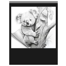 Translucent Vellum Paper 8.5x11, 100 Sheets Tracing Pad, Drafting Art, Black