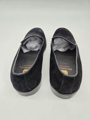 Bruno Magli “ ELLINGTON” Black Velvet Suede Loafer Size 9.5M  display picture 3