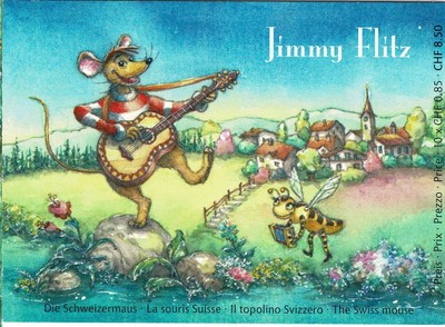 2010 SCHWEIZ BOOKLET JIMMY FLITZ DIE MAUS 10 VAL. NEU MNH MF130966