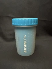 MudBuster Dog Paw Cleaner Medium Teal Portable Pet Foot Washer Silicone Bristles