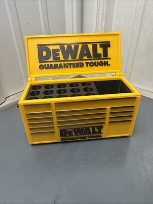 DeWalt Workbench Toolbox Pen Holder. Tool Box Organizer for Desk