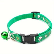 Pet Collar Cat Dog Cute Adjustable Christmas Bell Safety Buckle 1 Pc Hat Candy