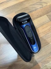 Braun Series 6 Men's Rechargeable Foil Shaver Blue/Black with Zip Case