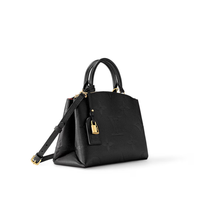 NEW Louis Vuitton Monogram Petit Palais Shoulder Bag Black M58916