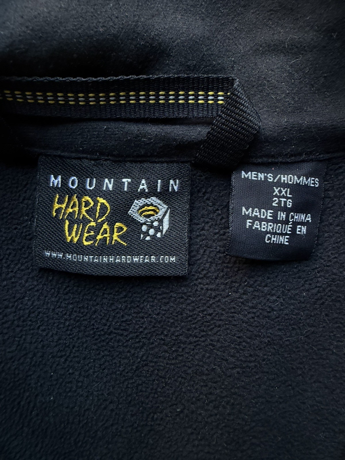 Mountain Hardware Soft Shell Jacket Mens XXL Gree… - image 4