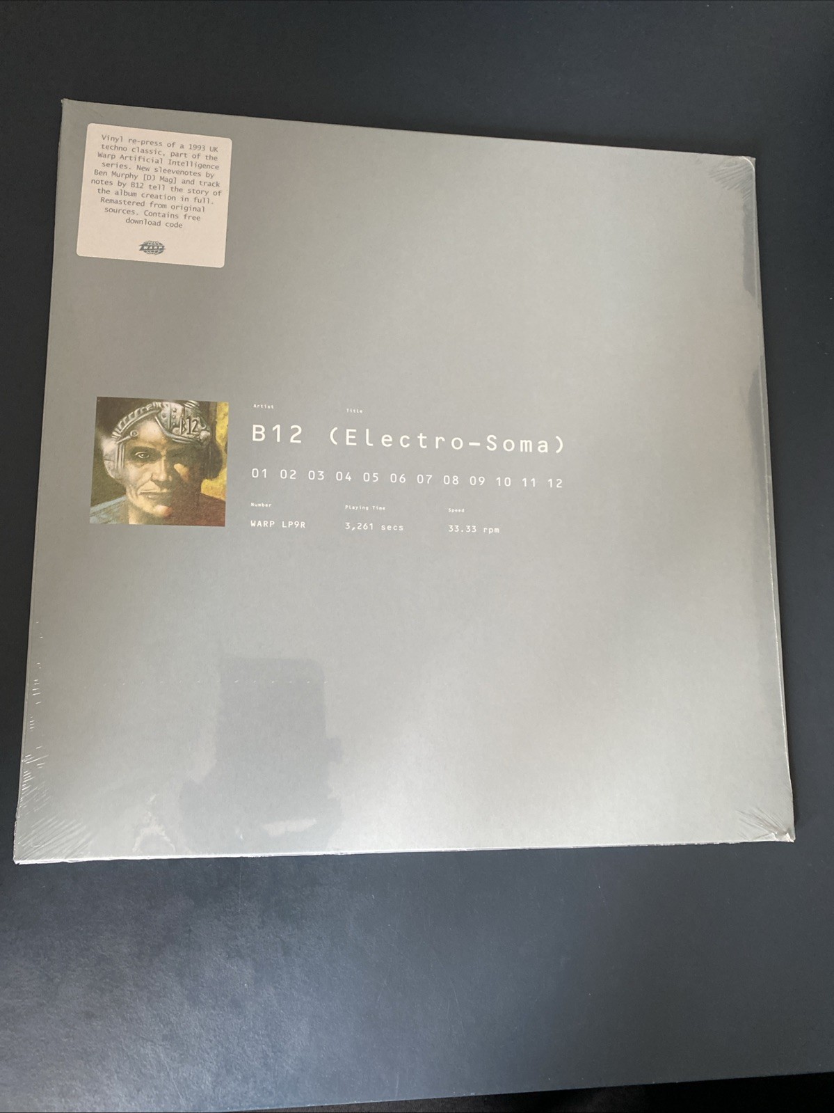 B12 Electro-Soma Double LP Vinyl WARPLP9R NEW