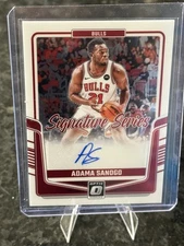 2024-25 Panini Donruss Optic - Signature Series Adama Sanogo #SS-SAN (AU)