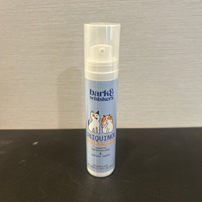 Bark & Whiskers Ubiquinol Liquid Pump for Dogs & Cats, 1.45 Fl. Oz Best by 10/25