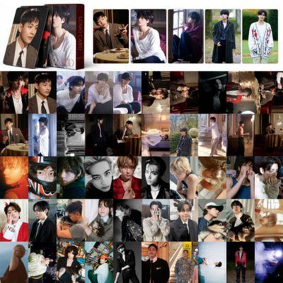 55pcs BTS V Taehyung Winter Ahead Lomo Card Set Unofficial Photo