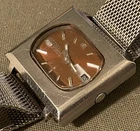 Vintage 1973 Seiko 5 TV Dial 21J Automatic Watch 6119-5400 - RUNNING As-Is