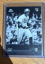 2025 Topps Black & White - Brooks Lee #022 (RC)