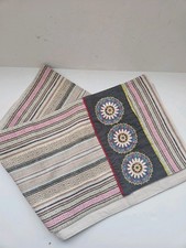 Boho Table Runner for Home Decor 70 Inches Long 100 Cotton Embroidery