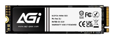 AGI Technology AI298 2 TB M.2 PCI Express 3.0 NVMe 3D NAND