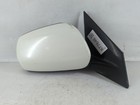 2007 Nissan Murano Passenger Right Side View Manual Door Mirror White QR66U