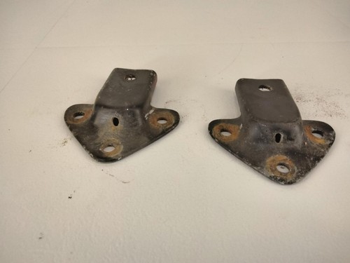 1971 to 1980 MG MGB Tonneau Bow Sockets Brackets Pair Right And Left OEM - Picture 4 of 4