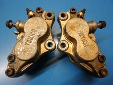 KAWASAKI KR1-S KR1S 250 KR1 - TOKICO PINZA FRENO ANTERIORE 4 MARMITTE x2